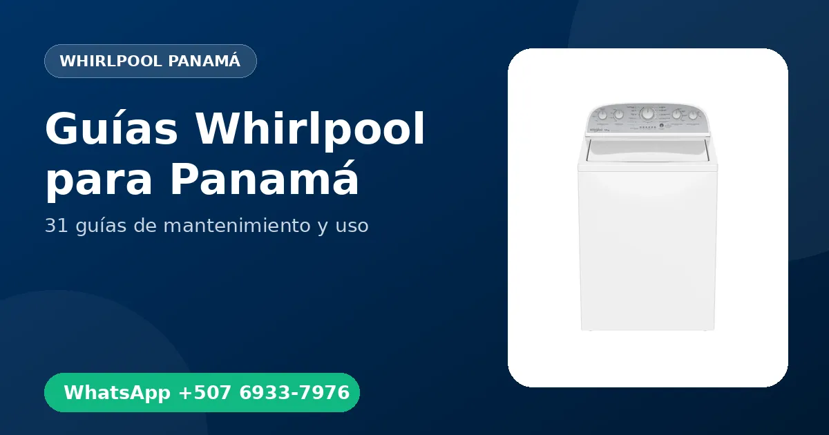 Guías Whirlpool